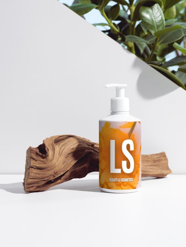 Limpador facial e corporal para pele sensível